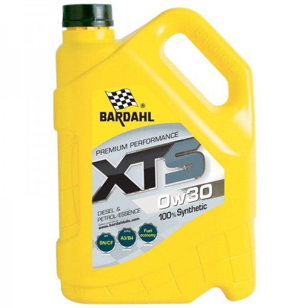 BARDAHL 0W-30 XTS A3/B4, API SN/CF 5л