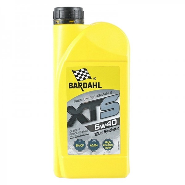 BARDAHL 5W-40 XTS A3/B4, API SN/CF 1л
