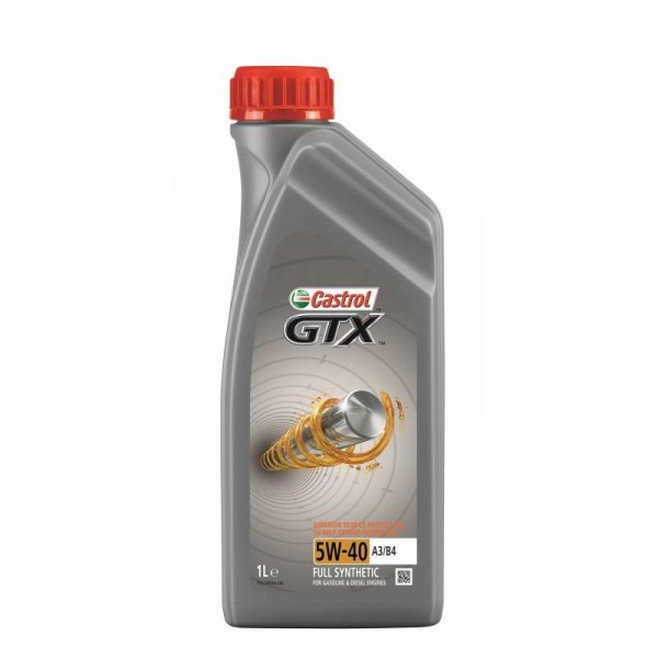 CASTROL GTX 5W-40 A3/B4, 1л