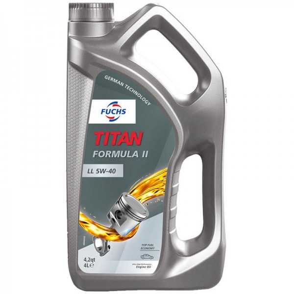 FUCHS TITAN FORMULA II LL 5W-40, 4л