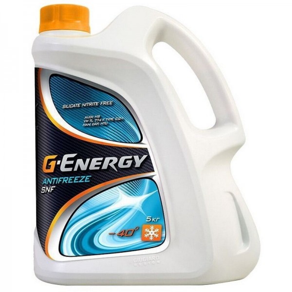 G-ENERGY Antifreeze SNF (Красный) -40, 5кг