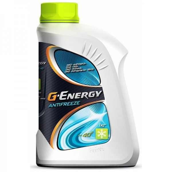 G-ENERGY Antifreeze -40 (Зеленый), 1кг