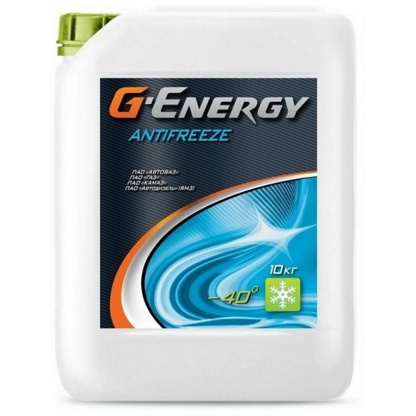 G-ENERGY Antifreeze -40 (Зеленый), 10кг