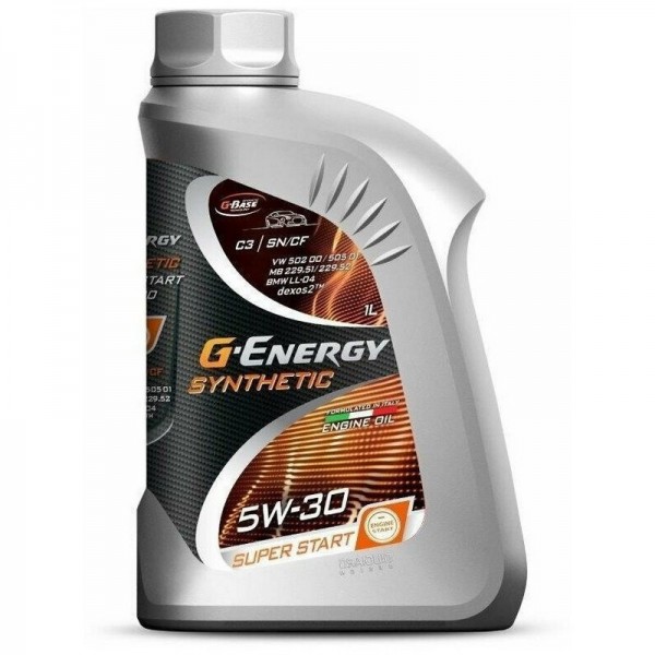 G-ENERGY Synthetic Super Start 5W-30 SN/CF, 1л