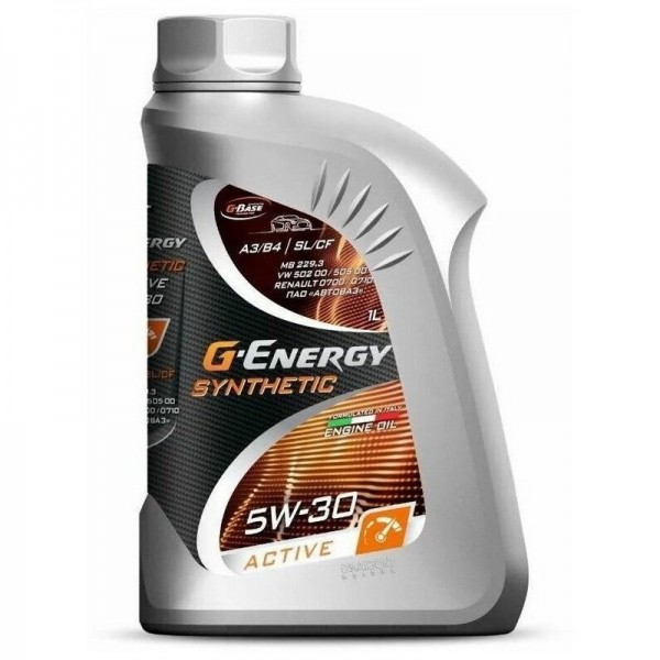 G-ENERGY Synthetic Active 5W-30 SL/CF, 1л