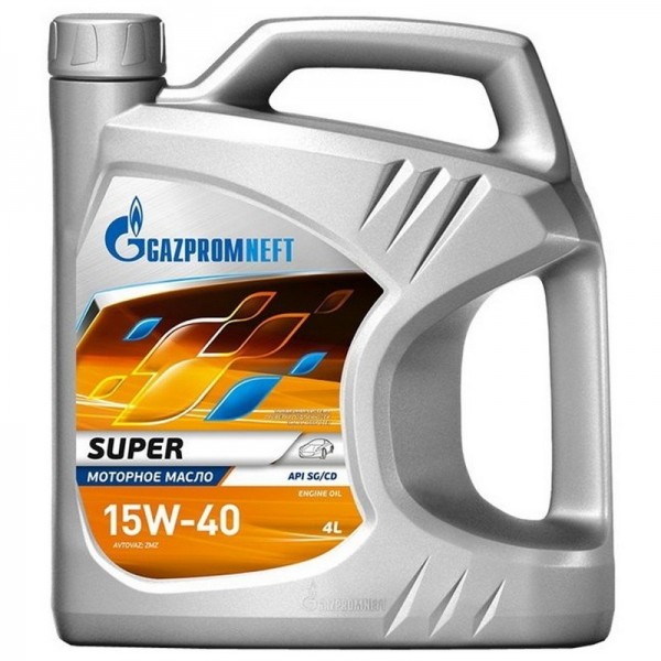 Газпромнефть Super 15W-40, 4л
