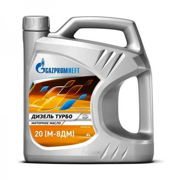 Газпромнефть Дизель Турбо 20W (типа M-8ДМ), 4л