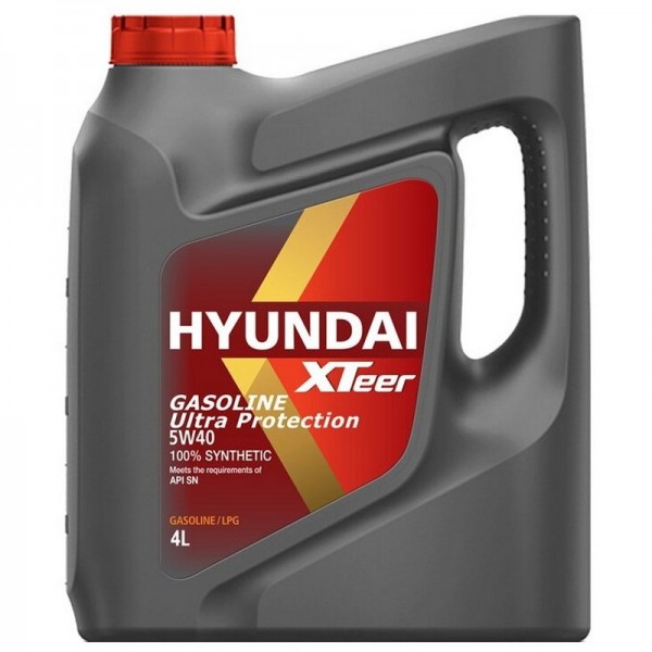 Hyundai XTeer Gasoline Ultra Protection 5W-40, 4л