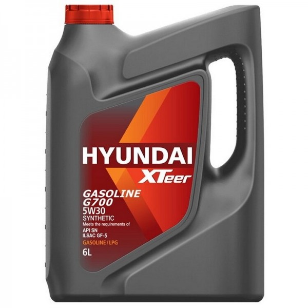 Hyundai XTeer Gasoline G700 5W-30, 6л