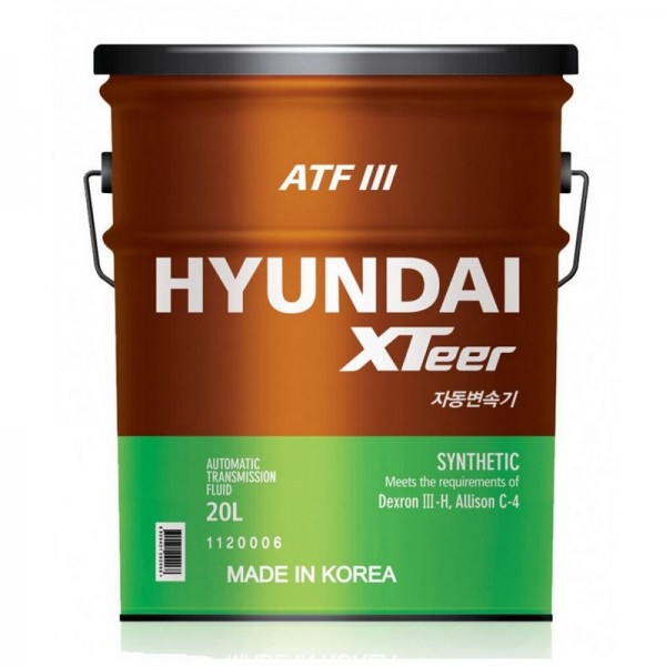 Hyundai XTeer ATF 3, 20л