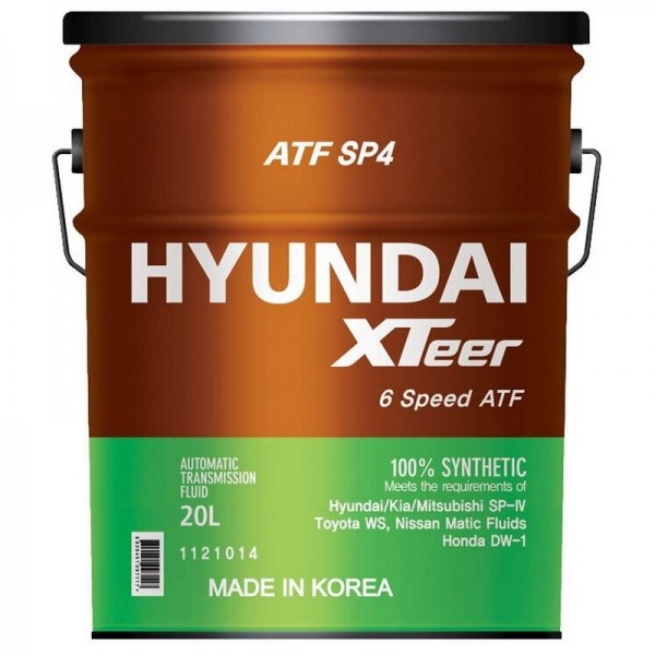 Hyundai XTeer ATF SP4, 20л