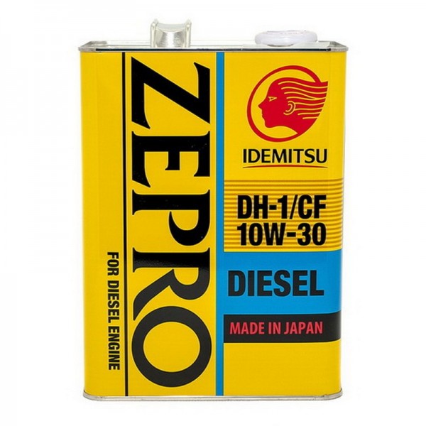 IDEMITSU Zepro Diesel 10W-30 CF DH-1, 4л