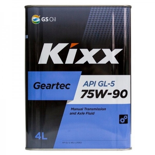 KIXX Geartec GL-5 75W-90, 4л