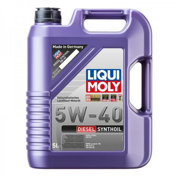 Liqui Moly Diesel Synthoil 5W-40 5л