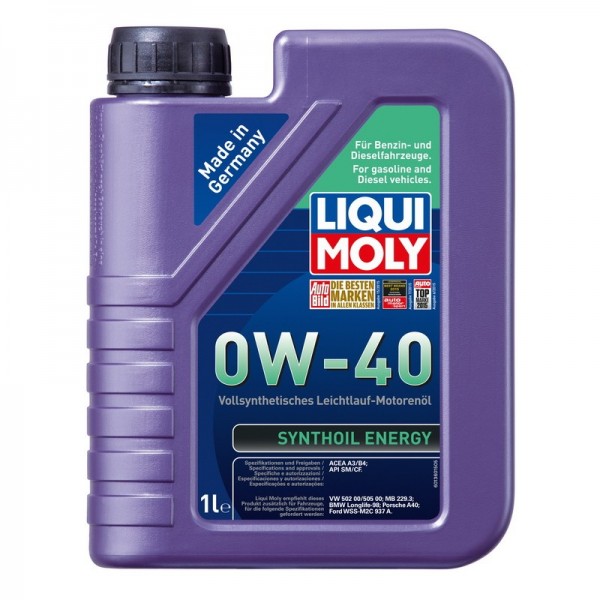 Liqui Moly Synthoil Energy 0W-40 1л
