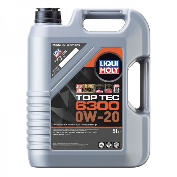 Liqui Moly Top Tec 6300 0W-20 5л