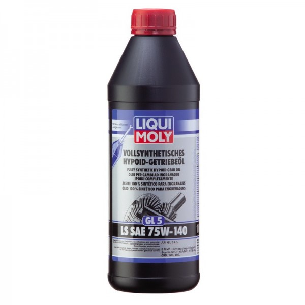 Liqui Moly Vollsynthetisches Hypoid-Getriebeoil  LS 75W-140 1л