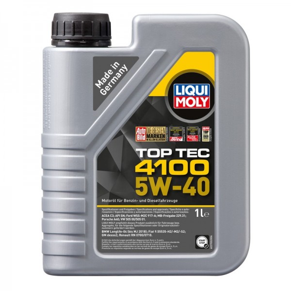 Liqui Moly Top Tec 4100 5W-40 1л