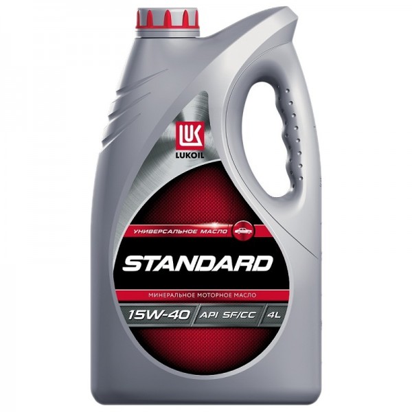ЛУКОЙЛ СТАНДАРТ 15W-40, SF/CC, 4л