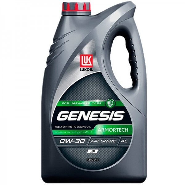 ЛУКОЙЛ GENESIS ARMORTECH JP 0W-30, 4л