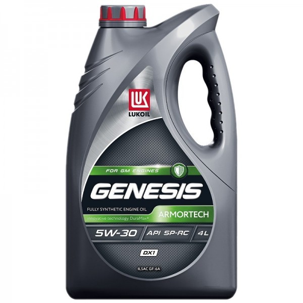 ЛУКОЙЛ GENESIS ARMORTECH DX1 5W-30, 4л