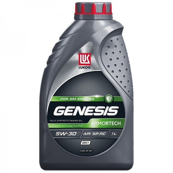 ЛУКОЙЛ GENESIS ARMORTECH DX1 5W-30, 1л