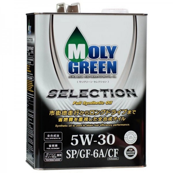 MolyGreen SELECTION 5W-30 SP/CF GF-6A, 4л
