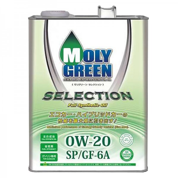 MolyGreen SELECTION 0W-20 SP GF-6A, 4л