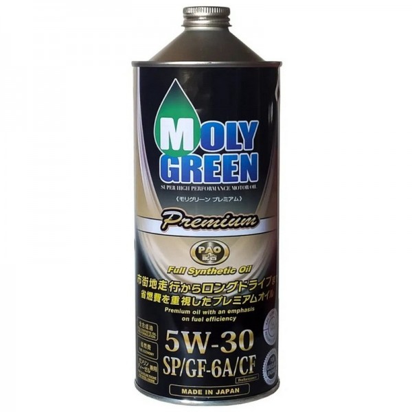 MolyGreen SELECTION 5W-30 SP/CF GF-6A, 1л