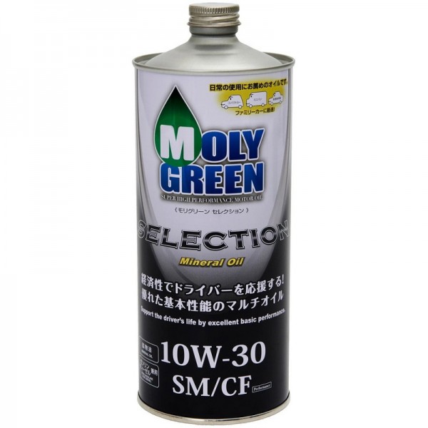MolyGreen SELECTION 10W-30 SM/CF, 1л