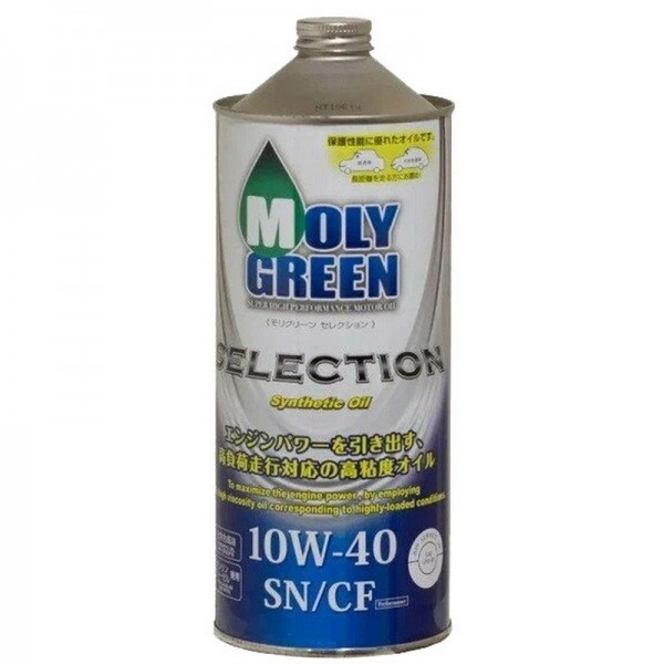 MolyGreen SELECTION 10W-40 SN/CF, 1л