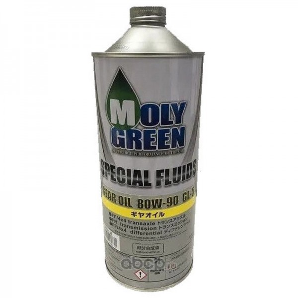 MolyGreen SUSPENSION FLUID GEAR OIL 75w85 LSD, 1л