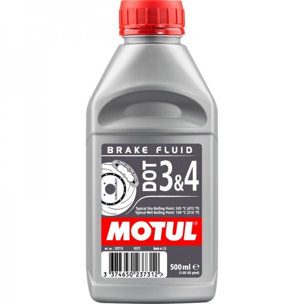 MOTUL DOT 3&4 Brake Fluid, 500мл
