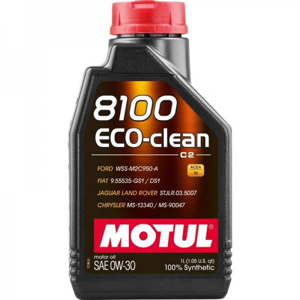 MOTUL 8100 Eco-Сlean 0W-30, 1л