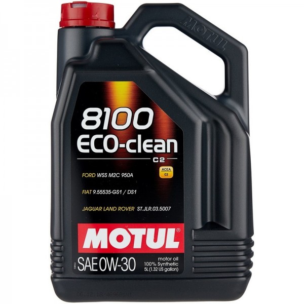 MOTUL 8100 Eco-Сlean 0W-30, 5л