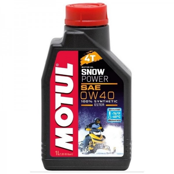 MOTUL SnowPower 4T 0W-40, 1л
