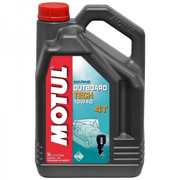 MOTUL Outboard Tech 4T 10W-40, 5л