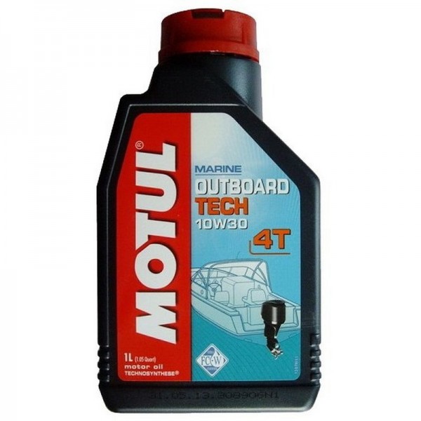 MOTUL Outboard Tech 4T 10W-30, 1л
