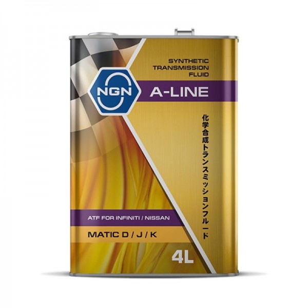 NGN A-LINE ATF Matic D/J/K, 4л