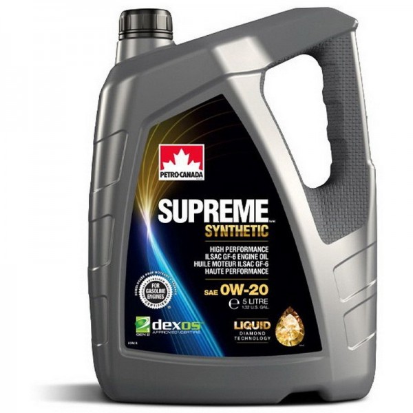 Petro-Canada Supreme Synthetic 0W-20, 5л