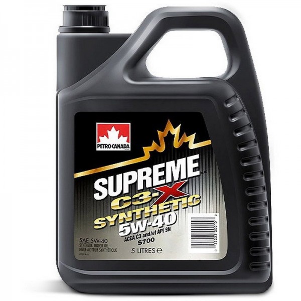Petro-Canada Supreme Synthetic С3-X 5W-40, 5л