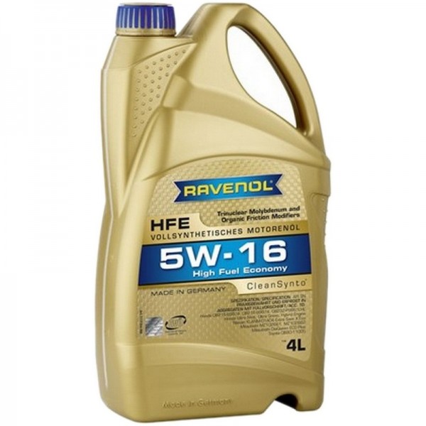 RAVENOL High Fuel Economy HFE SAE 5W-16 (4л)
