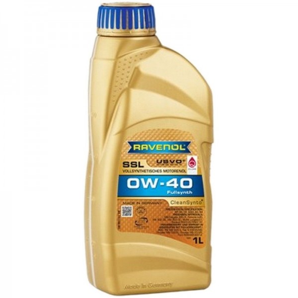 RAVENOL Super Synthetik Oel SSL SAE 0W-40 (1л)