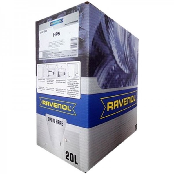 RAVENOL HPS SAE 5W-30 (20л) ecobox