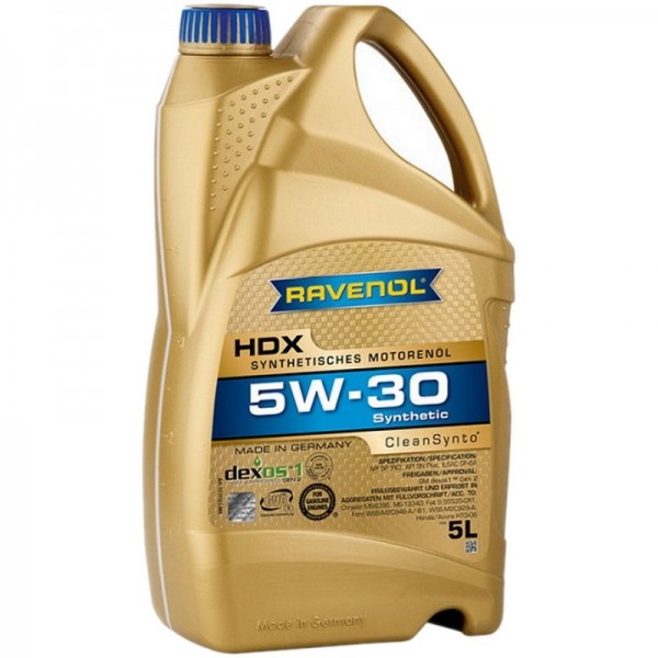 RAVENOL HDX SAE 5W-30 (5л)