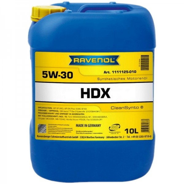 RAVENOL HDX SAE 5W-30 (10л)