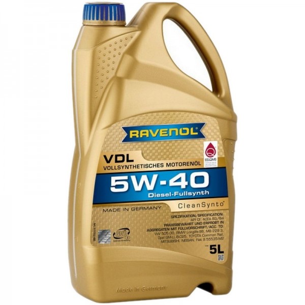 RAVENOL VDL SAE 5W-40 (5л)