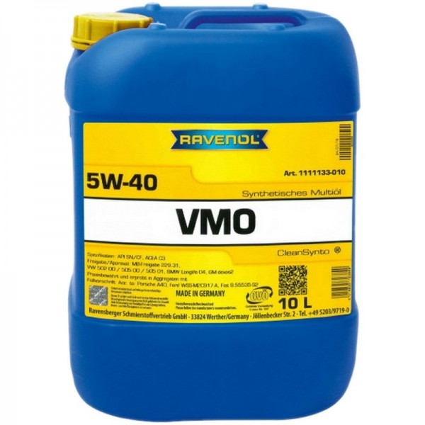 RAVENOL VMO SAE 5W-40 (10л)