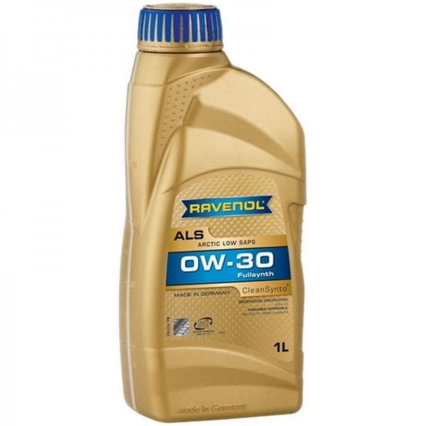 RAVENOL Arctic Low SAPS ALS SAE 0W-30 (1л)