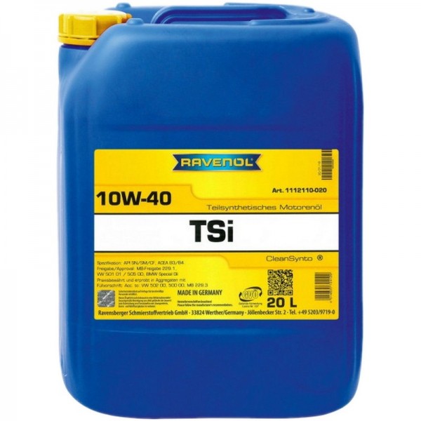RAVENOL TSI SAE 10W-40 (20л)